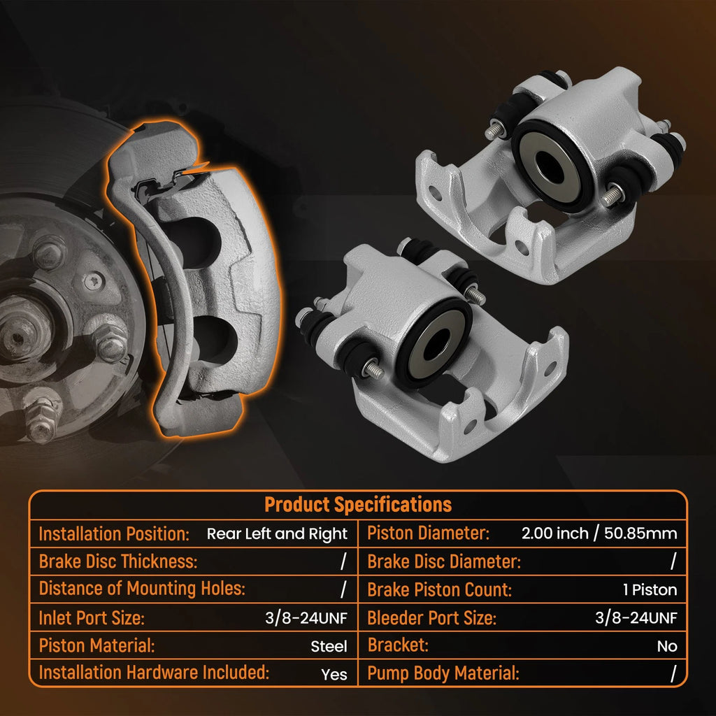 Rear Brake Caliper Assembly for Ford F150 F250 Expedition Navigator (2000–2023)