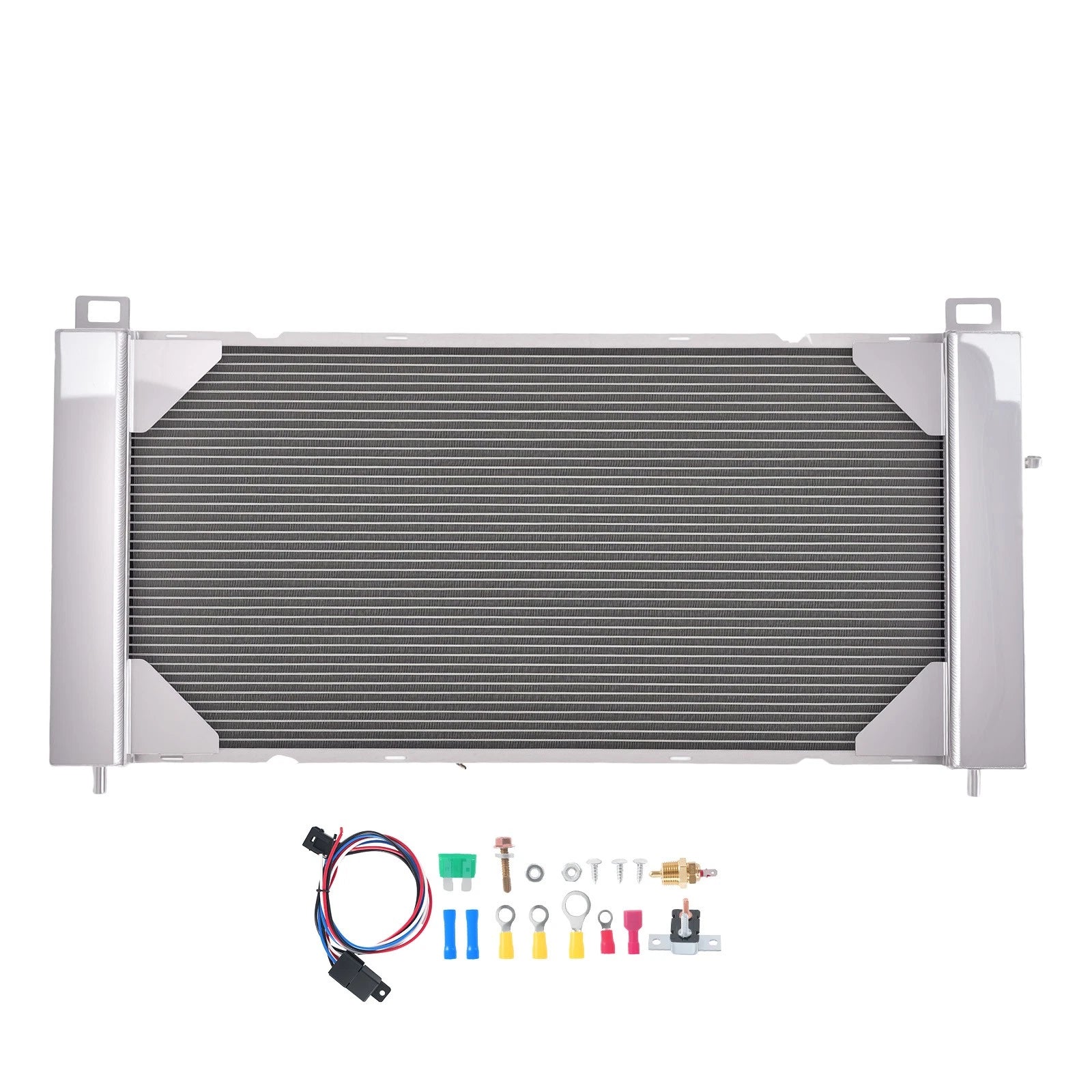 3 Row Aluminum Radiator Shroud Fan for GMC Yukon 4.8L 5.3L V8 (2000–2011) RA20111