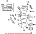 A/C Evaporator Core for Chrysler Town & Country (2011–2016)