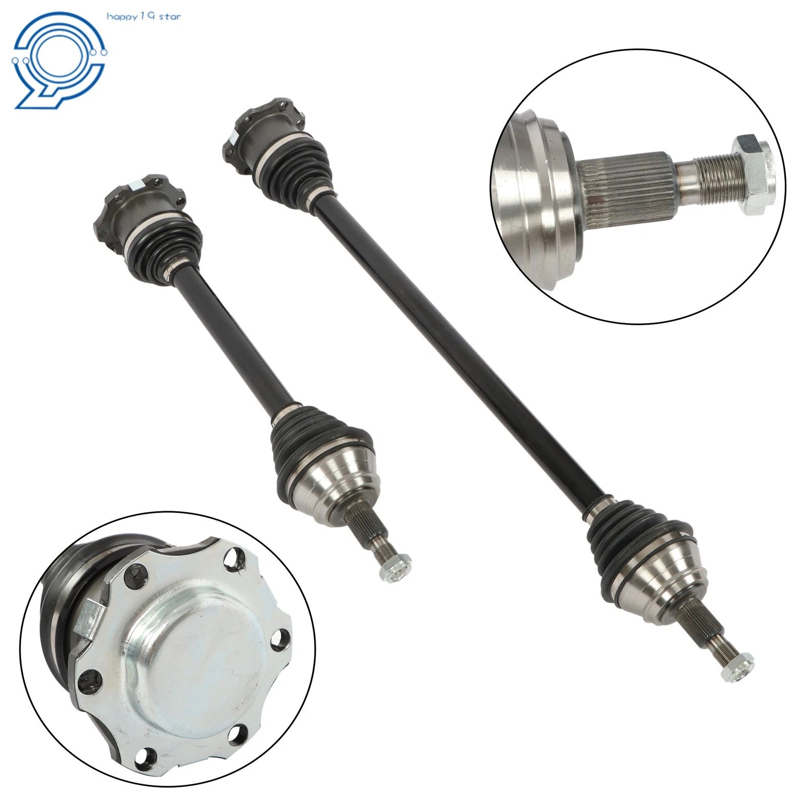 2X CV Axle Assembly for Volkswagen Beetle (1999–2004) 1.8L 2.0L