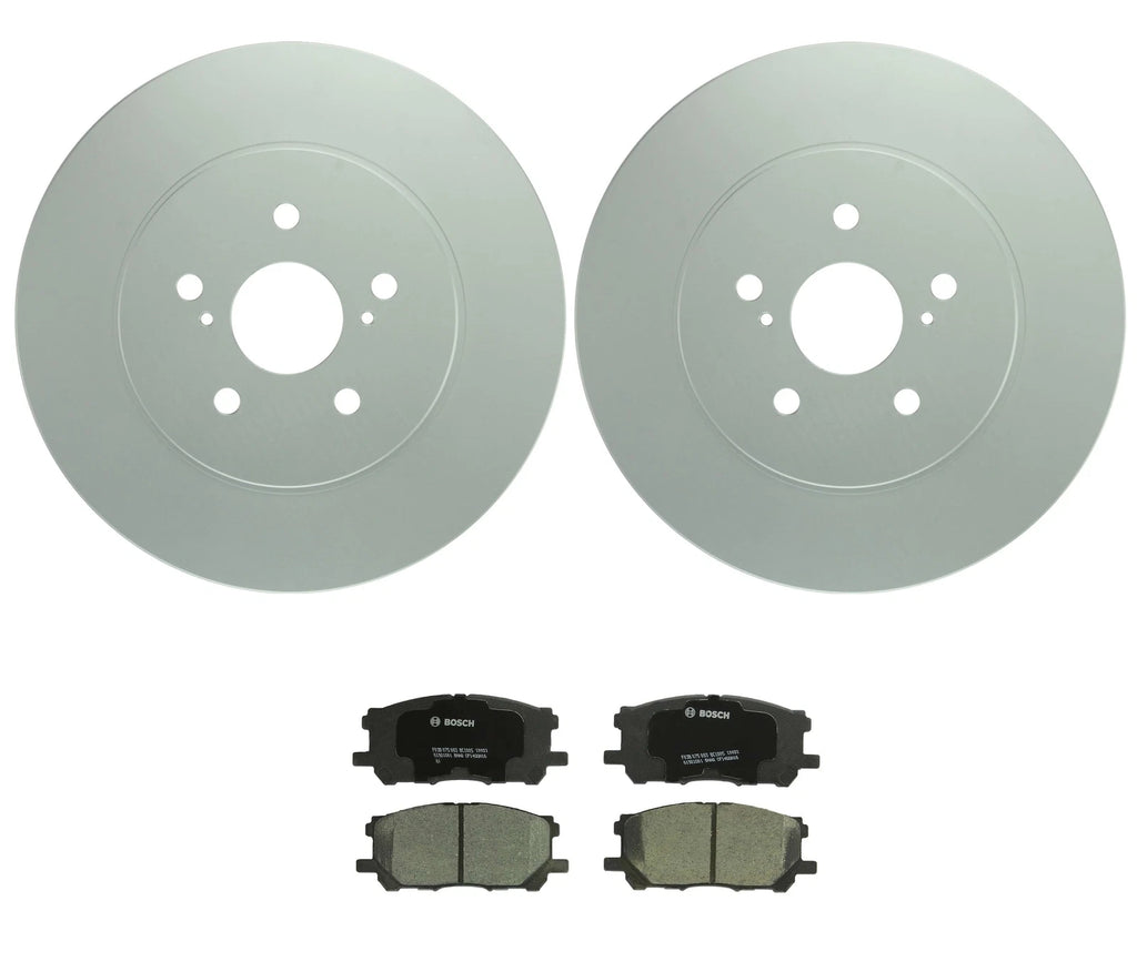 Front Brake Kit for Lexus Toyota (319mm Disc Rotors & Ceramic Pad)