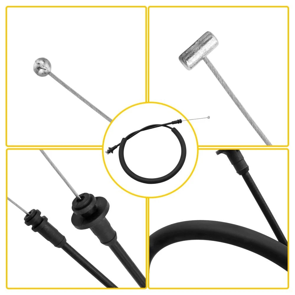 Rear Door Latch Release Cable LH+RH for Dodge Ram 1500 2500 3500 (1998–2002)