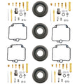 4X Carburetor Repair Kit for Suzuki GS500E (1989–2000) GSX1100G (1991–1993)