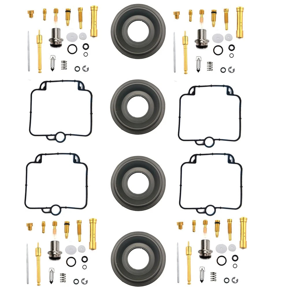 4X Carburetor Repair Kit for Suzuki GS500E (1989–2000) GSX1100G (1991–1993)