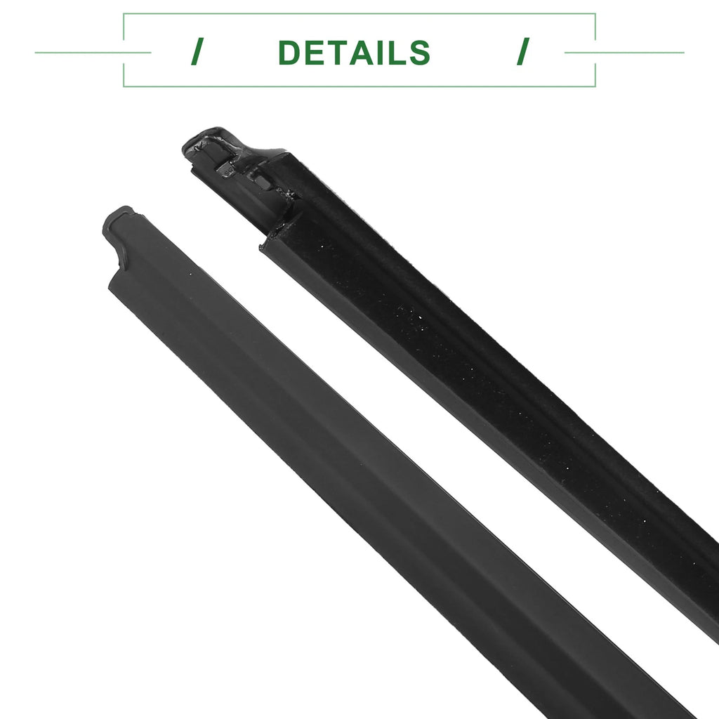 4pcs Weatherstrip Window Seal No. 681620K010 for Toyota Fortuner (2004–2015)