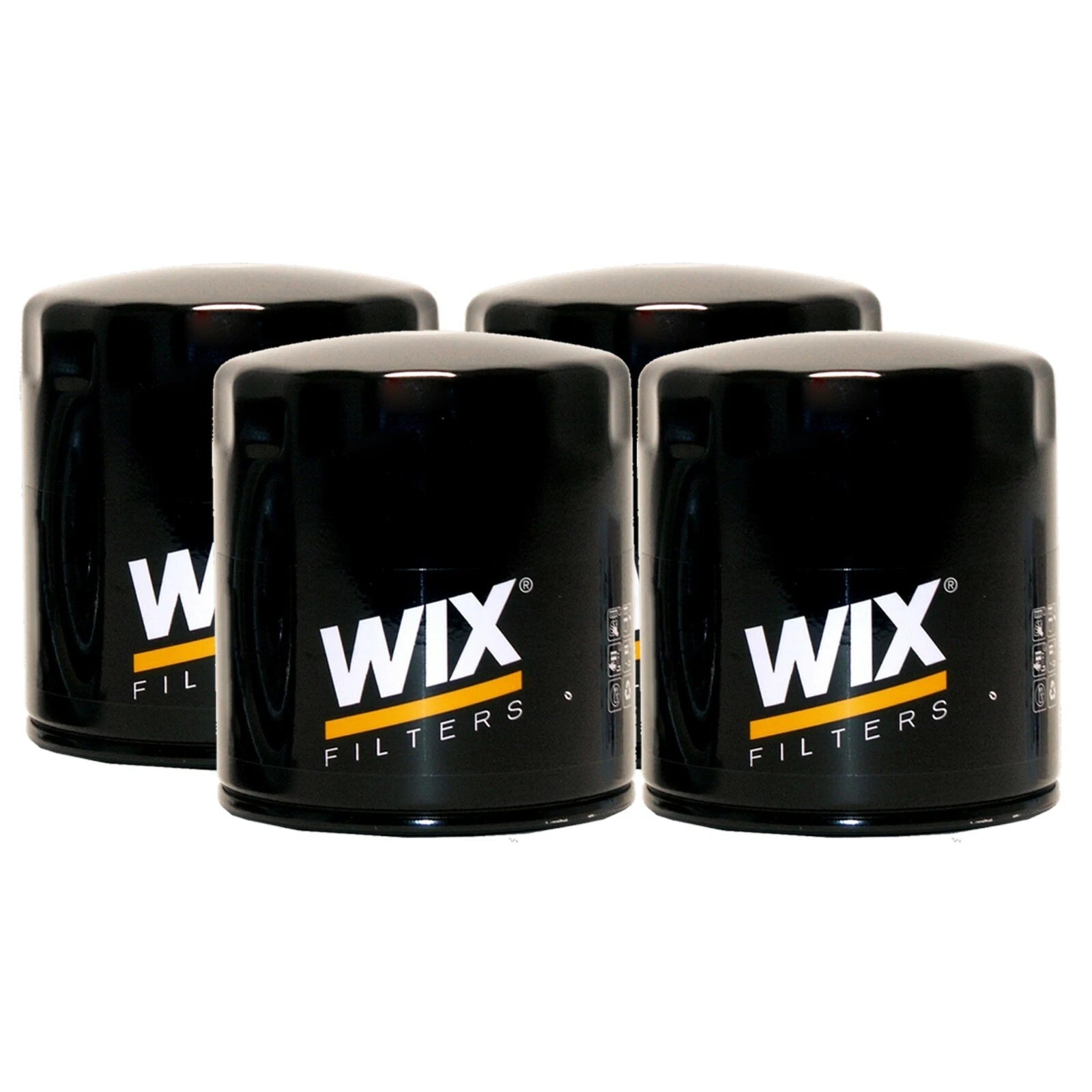 Set of 4 WIX Engine Oil Filters for Chrysler Dodge Ford Lincoln Mazda Mercury