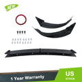 Front Bumper Lip Spoiler for Tesla Model Y (2020–2024) Carbon Style ABS