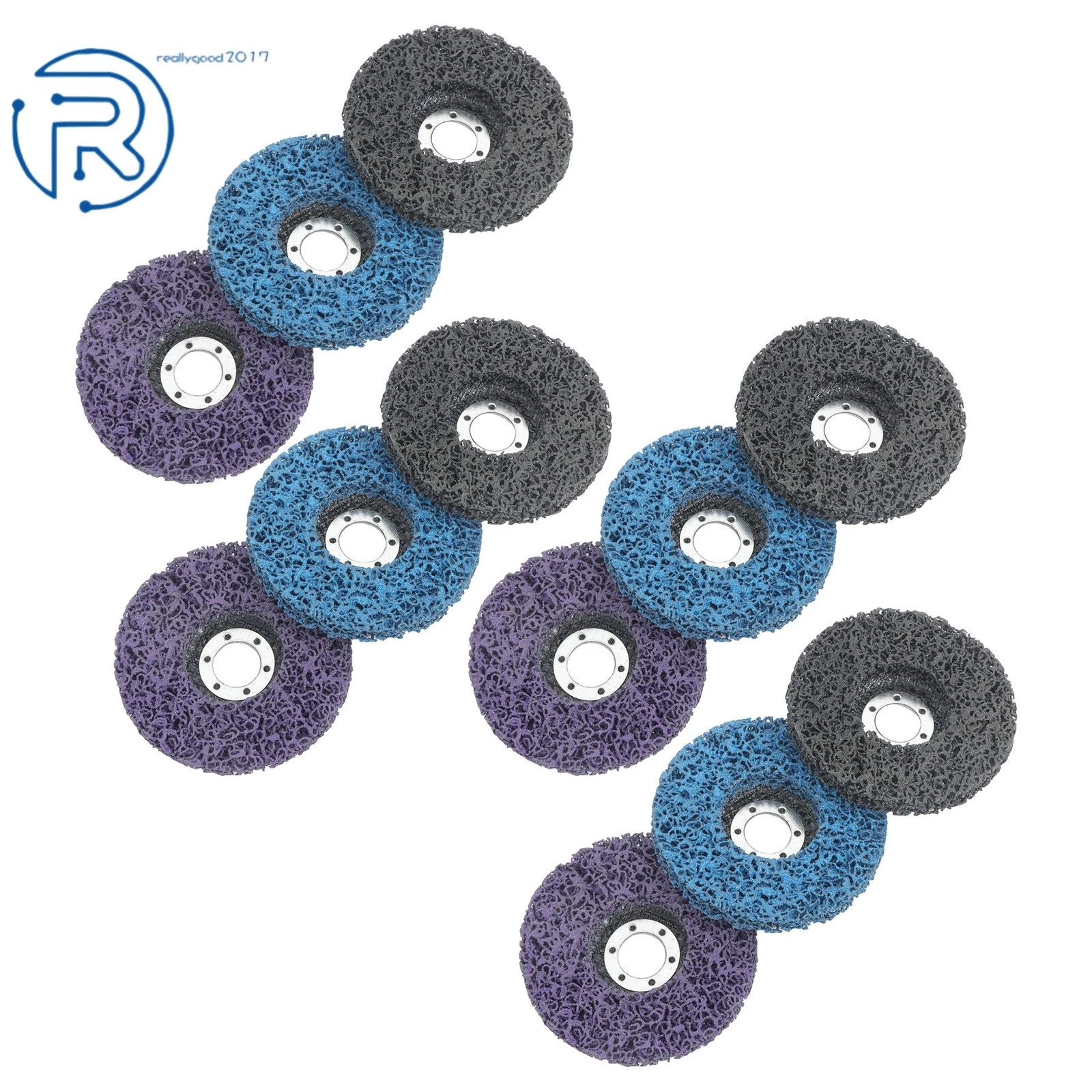 Set of 4 Paint Stripper Discs for Angle Grinder