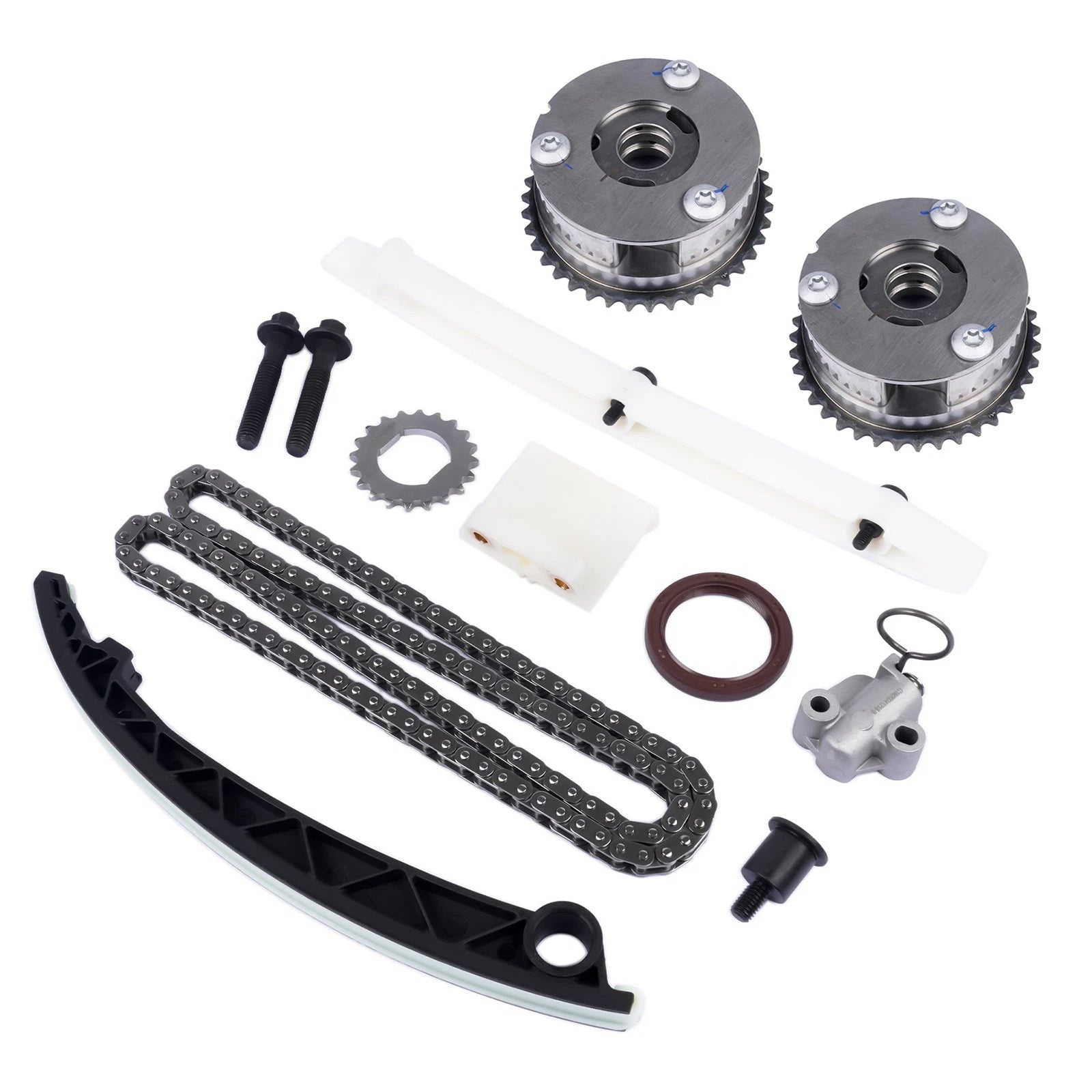 Timing Chain Kit with 2x VVT Sprockets for Buick Chevrolet