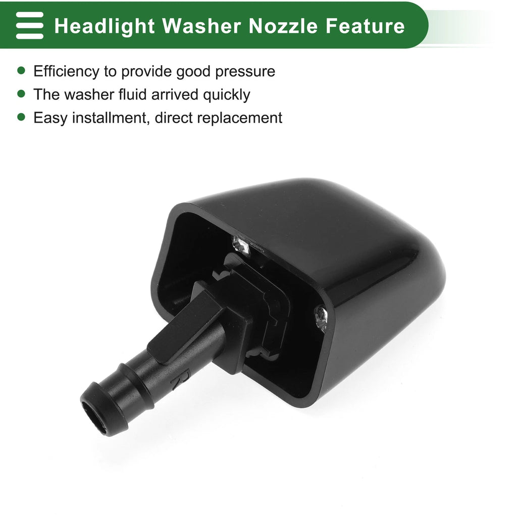 Front Passenger Side Headlight Washer Nozzle for Nissan X-Trail (2014–2020) No.286411DL0A