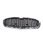 Replacement Black Chrome Plastic Front Center Grille for Unknown Vehicle (1900–2100)
