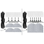 Main Brush, Side Brush, Filter, Mop Cloth Set for lubluelu L40 B40 L15
