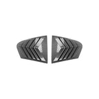 Set of 1 Carbon Look Rear Window Louver Shutter Cover for BMW 5 Series (2018–2023)