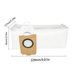 Yellow Dust Bags 3.3L for Narwal Xiaoyao 002 Robot Vacuum Cleaner Pack
