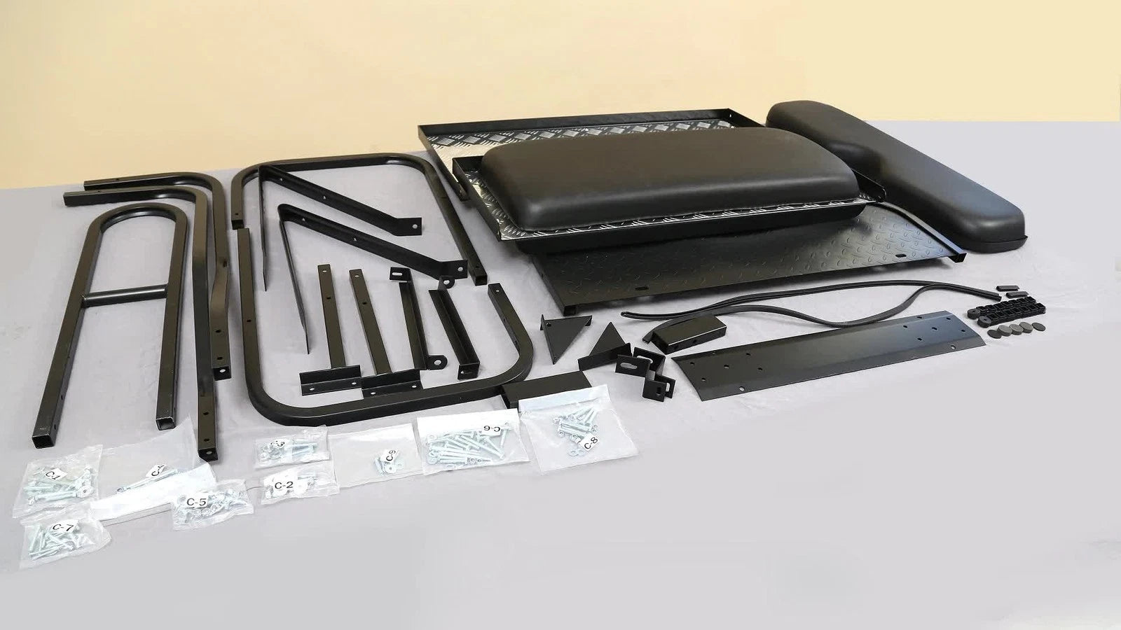 Rear Flip Seat Kit for Club Car DS (1982-2000.5)