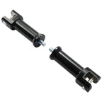 Driver & Passenger Footpegs Bracket for Harley Softail (2018-2025) Black