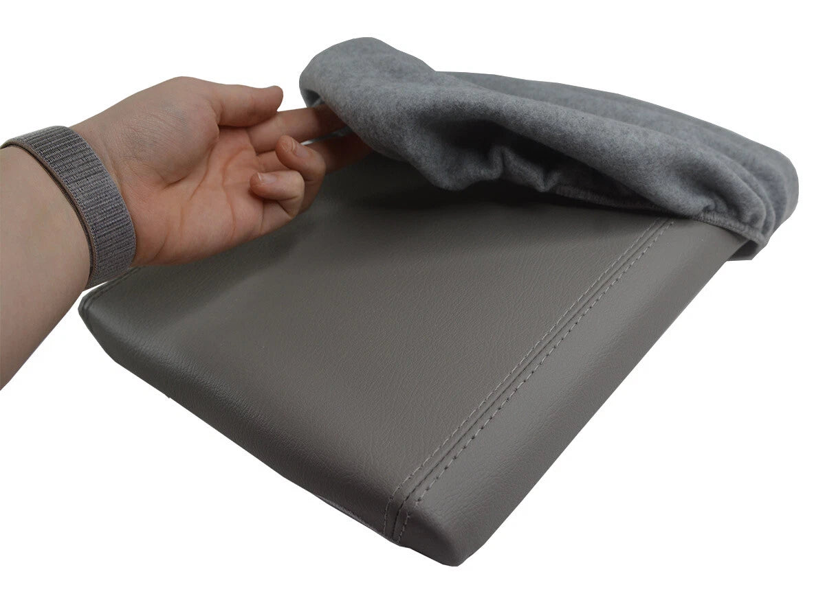 Fleece Console Lid Jump Seat Cover Protector for Ford F150 (2004–2008)