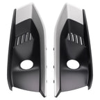 Set of 2 Front Bumper Fog Light Grille Covers for Audi A4L (2020–2022)