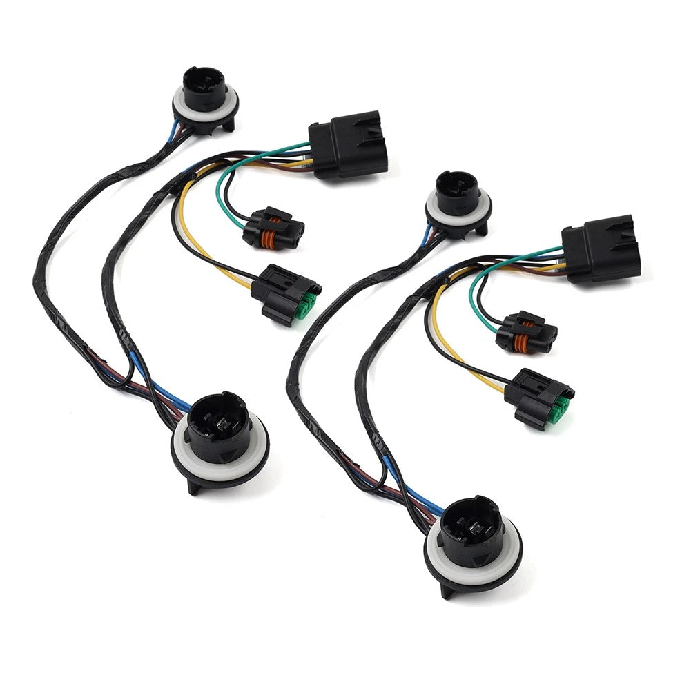 Headlight Wiring Harness Assembly Set of 2 for Chevrolet Silverado GMC Sierra