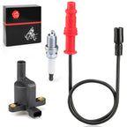 Ignition Coil with Wire Cap & Spark Plug for Polaris Ranger 500 Crew (2008–2013)