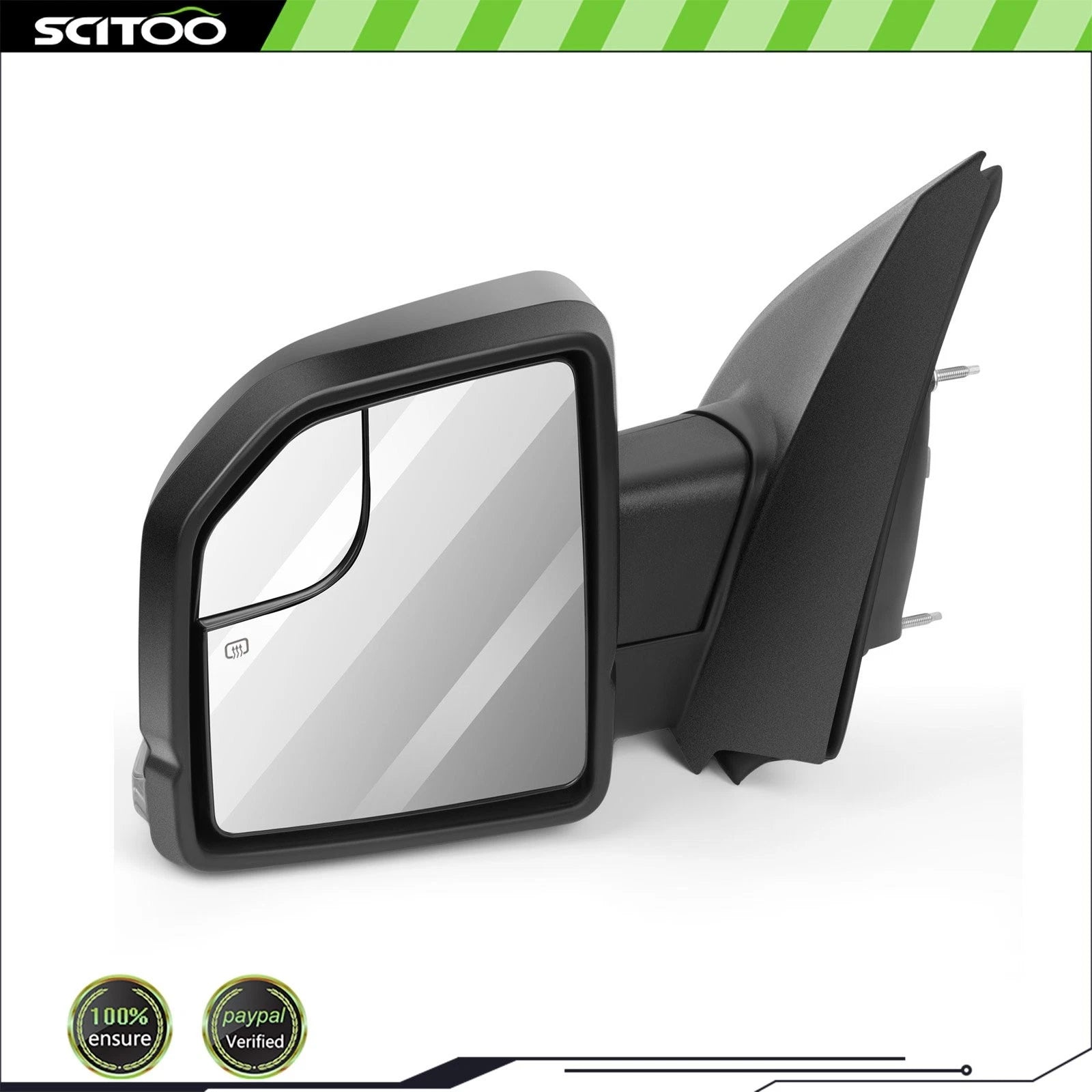 Tow Mirror Power Heated Turn Signal for Ford F-150 (2015–2018) Left Side