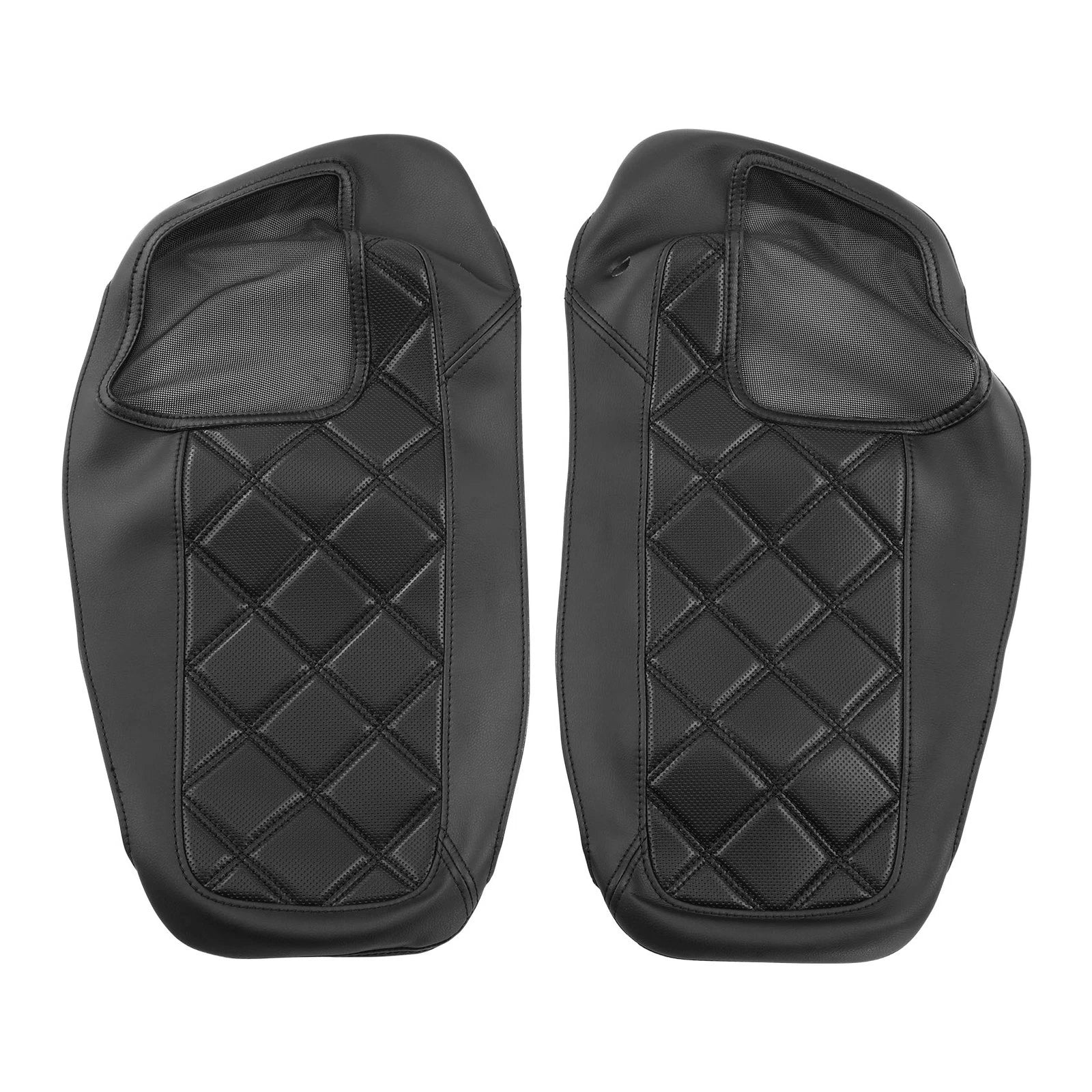Set of 2 Saddlebag Speaker Lid Bra Covers for Harley Electra Glide (2014–2023)