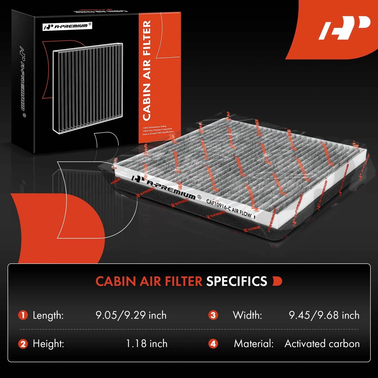 Engine & Activated Carbon Cabin Air Filter for BMW Z4 (2011-2016)