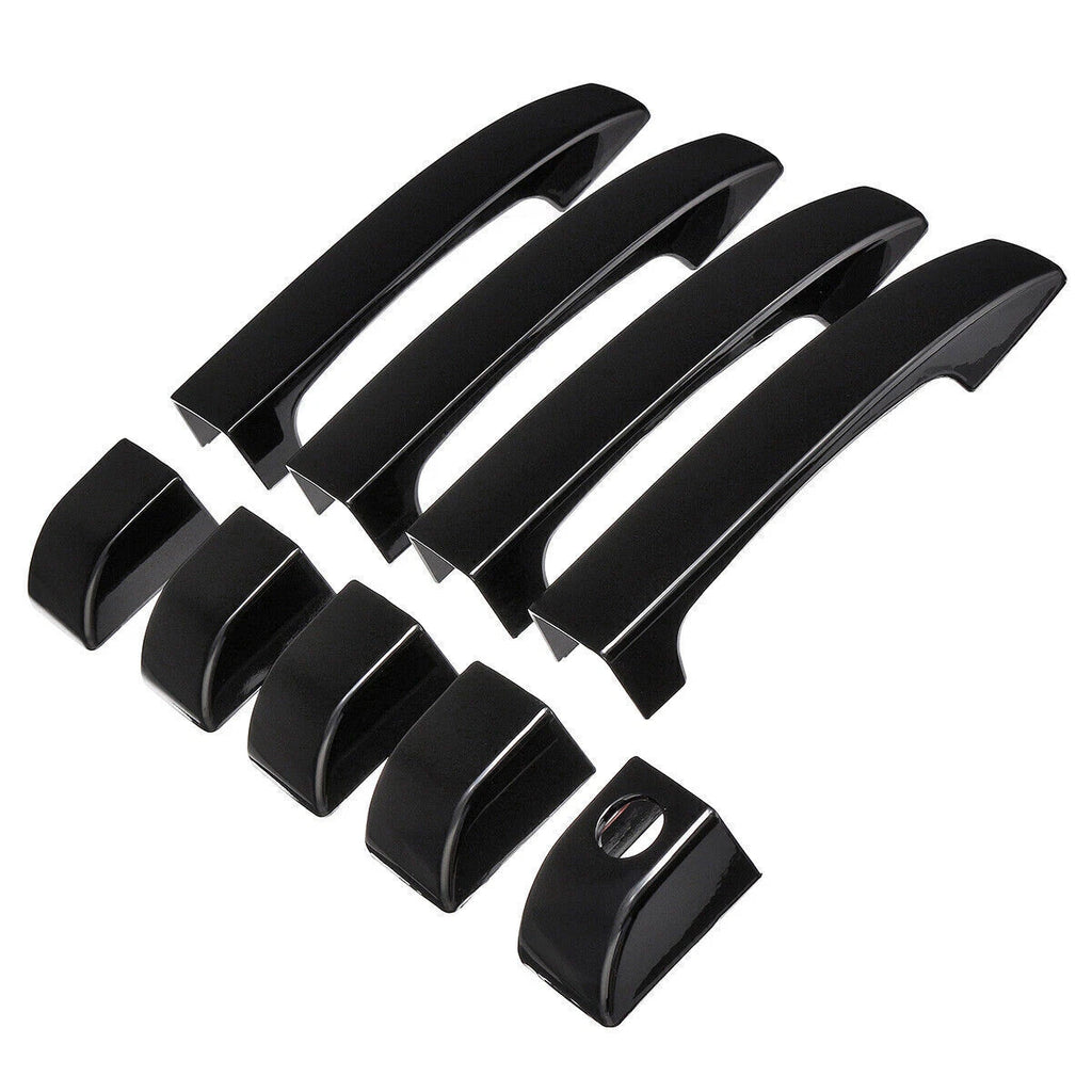 Set of 4 Gloss Black Door Handle Cover Trim for Land Rover Range Vogue L322 (2002–2012)