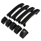 Set of 4 Gloss Black Door Handle Cover Trim for Land Rover Range Vogue L322 (2002–2012)
