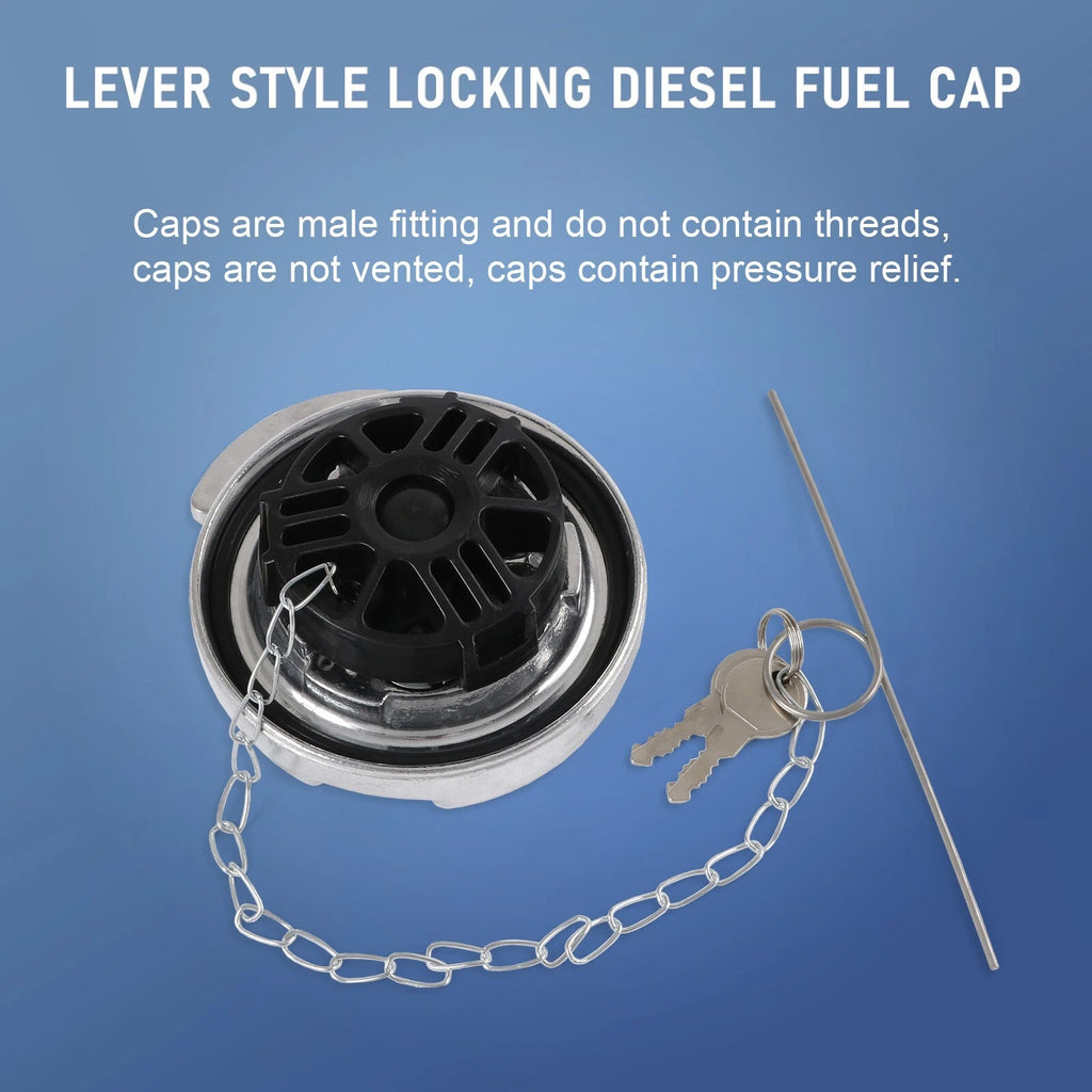 Locking Fuel Cap for Peterbilt (Fits Specific Models)