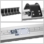 Set of 2 Side Step Nerf Bars for Ram Truck 1500 2500 (2009–2022)