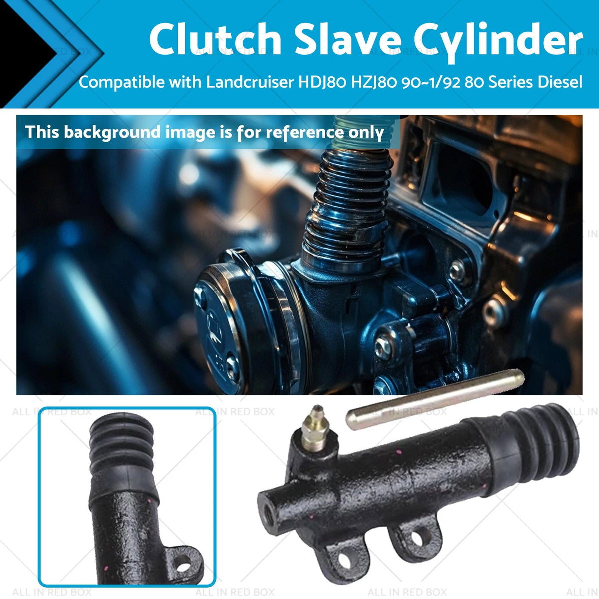 Clutch Slave Cylinder for Toyota LandCruiser HDJ80 HZJ80 (1990–1997)
