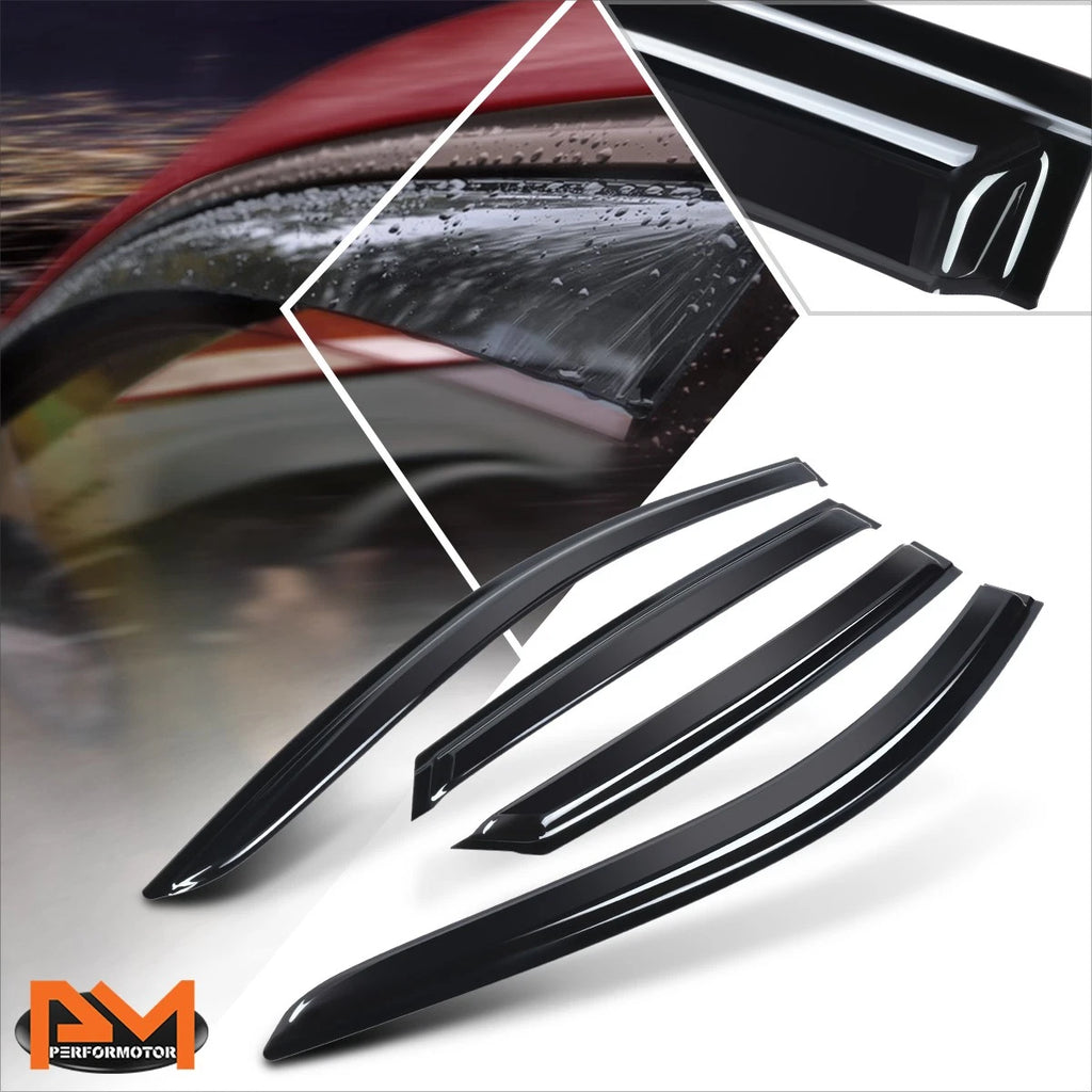 Set of 4 Tape-on Window Visors for Elantra (2021–2024)