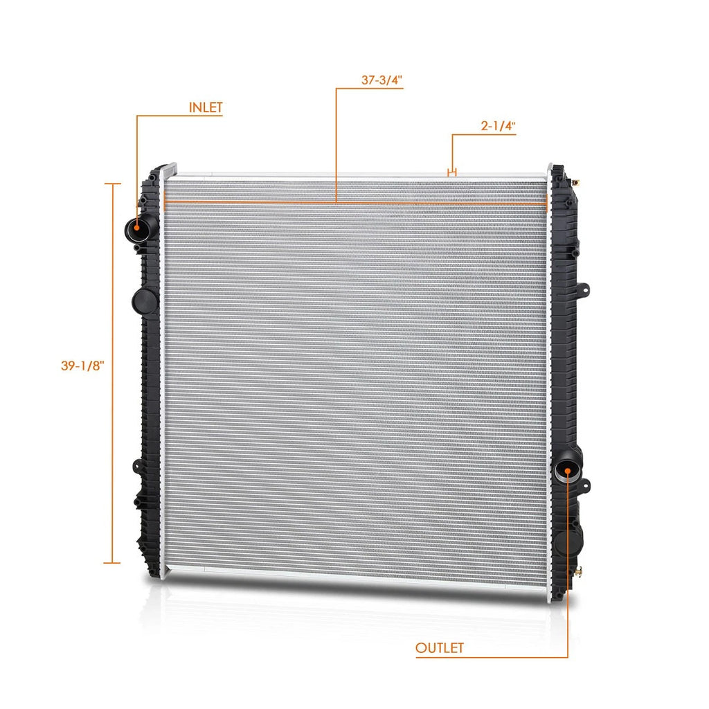 3-Row Aluminum Cooling Radiator for Freightliner Coronado (2003–2007)