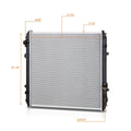 3-Row Aluminum Cooling Radiator for Freightliner Coronado (2003–2007)