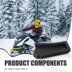 Air Intake Foam Filter for Ski-Doo MXZ 440 583 670