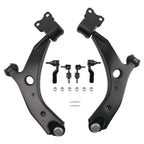 Set of 8 Lower Control Arm Ball Joint Tie Rod Sway Bar Links for Mazda 3 2004–2015