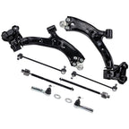 8x Front Lower Control Arm Sway Bar Tie Rods for Honda CR-V (2007–2011)