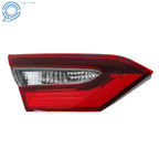 Driver Side Tail Light for Toyota Camry (2021–2023) Black Halogen