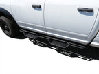 Set of 2 Black Side Step Nerf Bars for Dodge Ram 1500 2500 3500 (2009–2018)