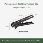 Heat Resistant Tongs for BBQ Cooking and Picnic Use