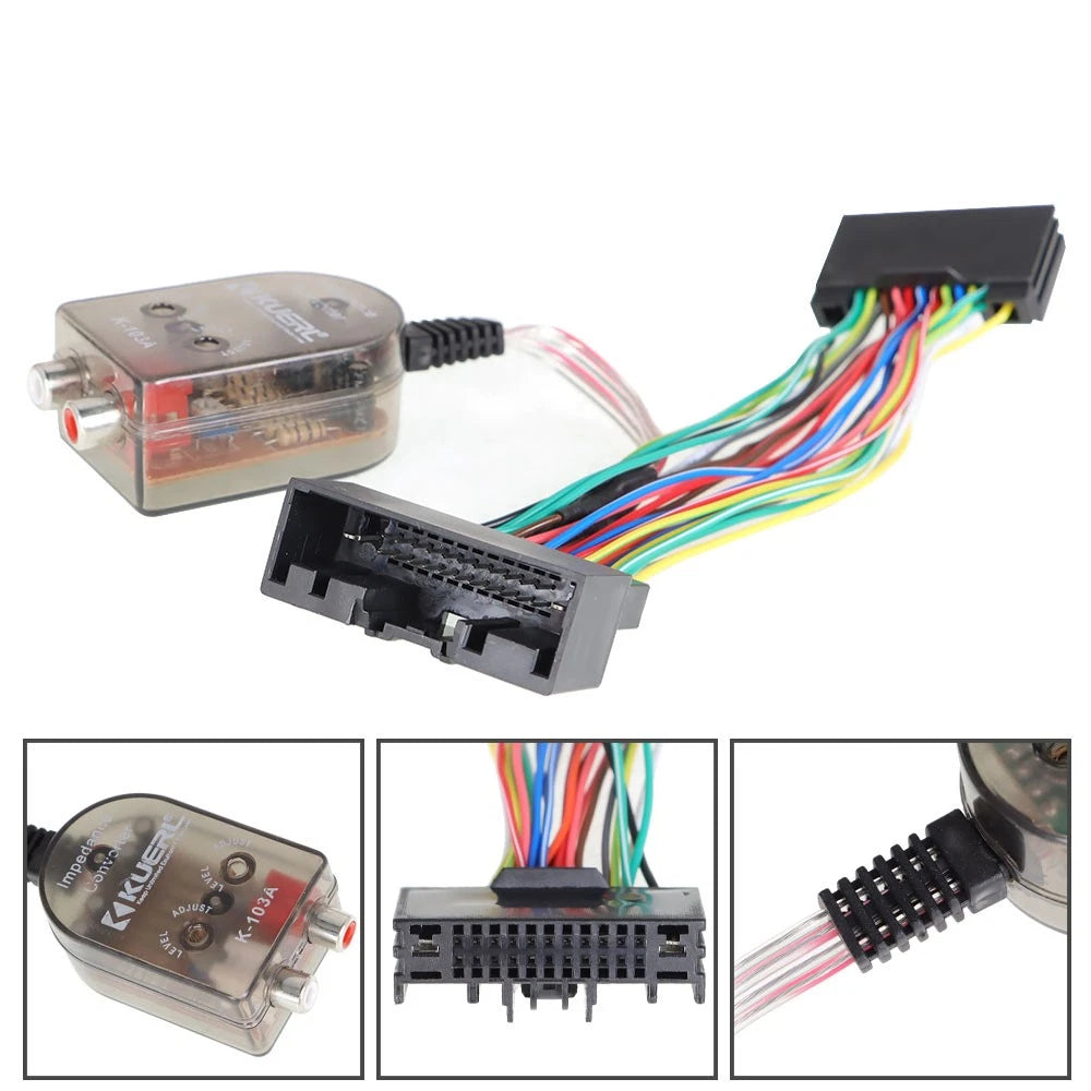 Plug & Play Wire Harness for Ford (2011–2020) 70-5524 Subwoofer Amplifier