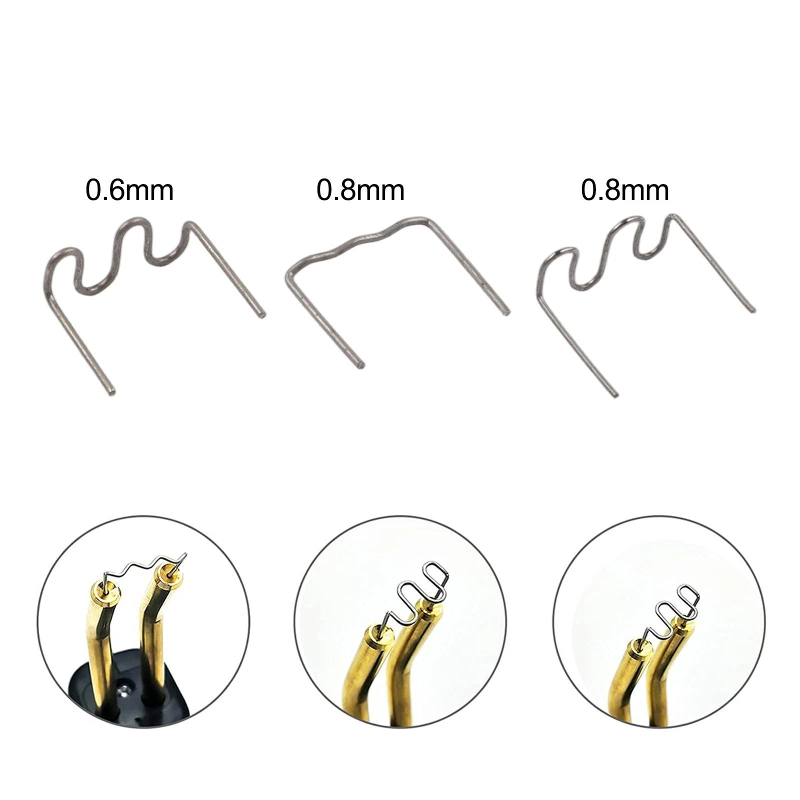 1500PCS Staples for Hot Stapler Plastic Welding Kit (Car Maintenance)