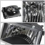 LED Fog Light Kit for Ford Ranger (1993–1997) - Black Housing Crystal Lens