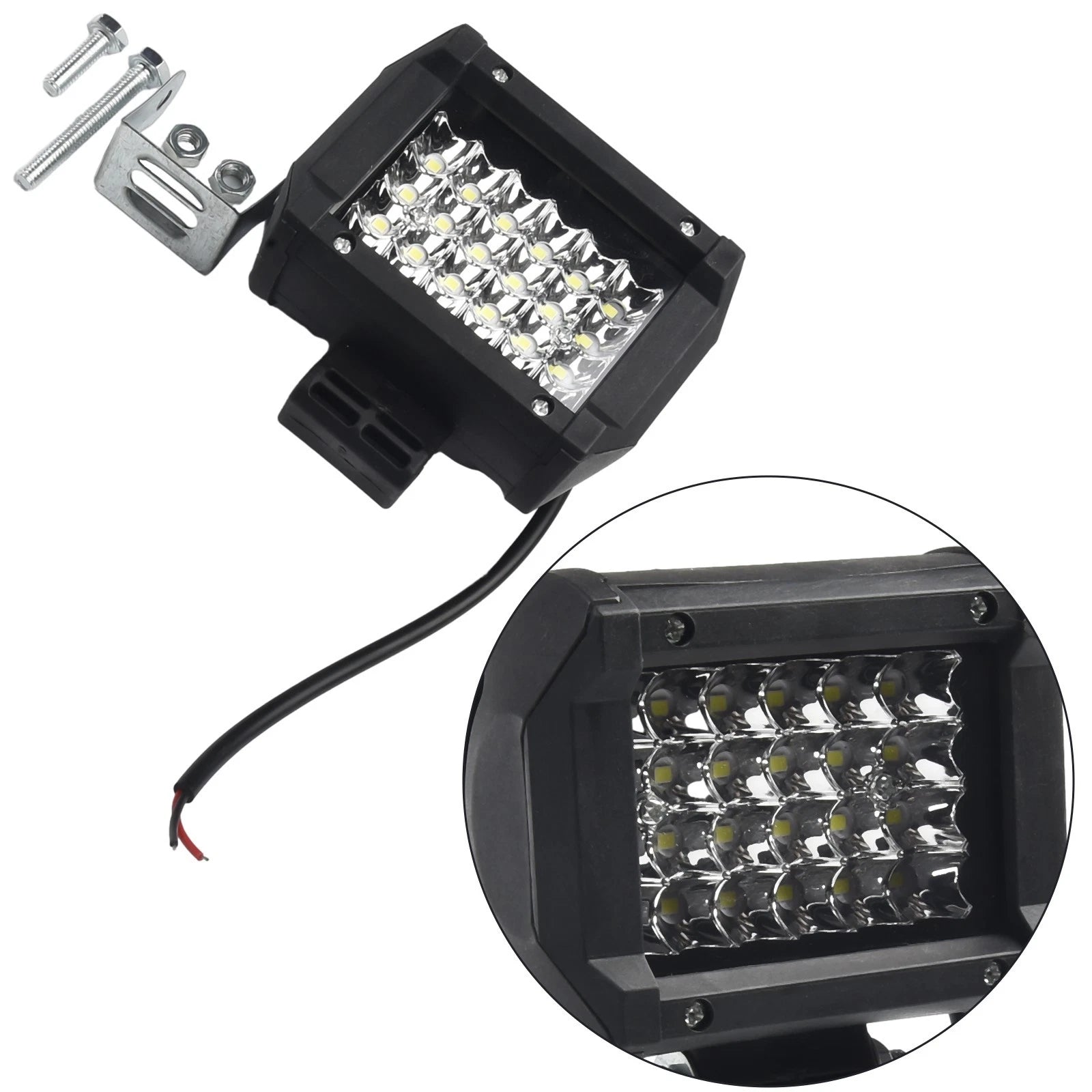 LED Work Light for Universal Vehicles (4 Inch, Spot, Stainless Steel)