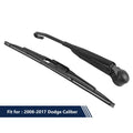 Set of 2 Rear Windshield Wiper Blade Arms 285mm for Dodge Caliber (2008–2017)