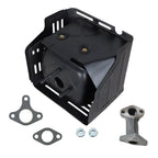 Muffler Exhaust Assembly for Honda 8HP & 9HP