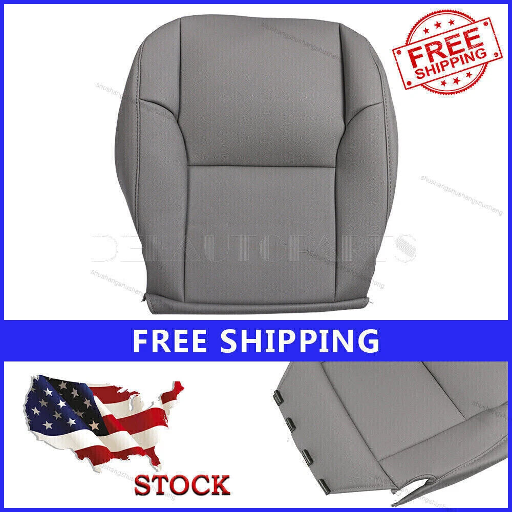 Driver Side Bottom Seat Cover for Toyota 4Runner (2003–2009) Gray Durable
