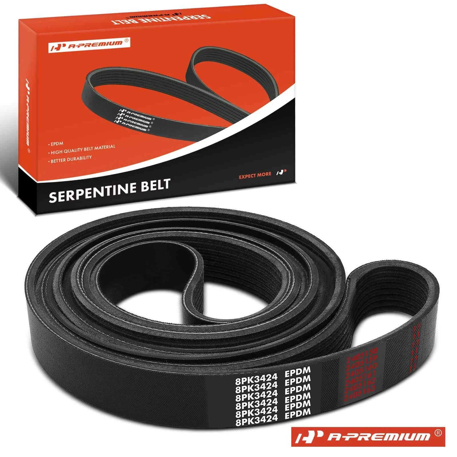 Serpentine Belt for Ford F-250 F-350 F-450 Super Duty (2012–2016)