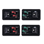 Inner Door Handle 4pcs Textured Black for Jeep Wrangler TJ (1997–2006)